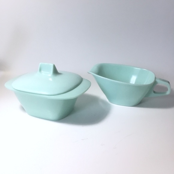 Vintage Other - MCM Melmac Talk Of The Town Sugar & Creamer Set